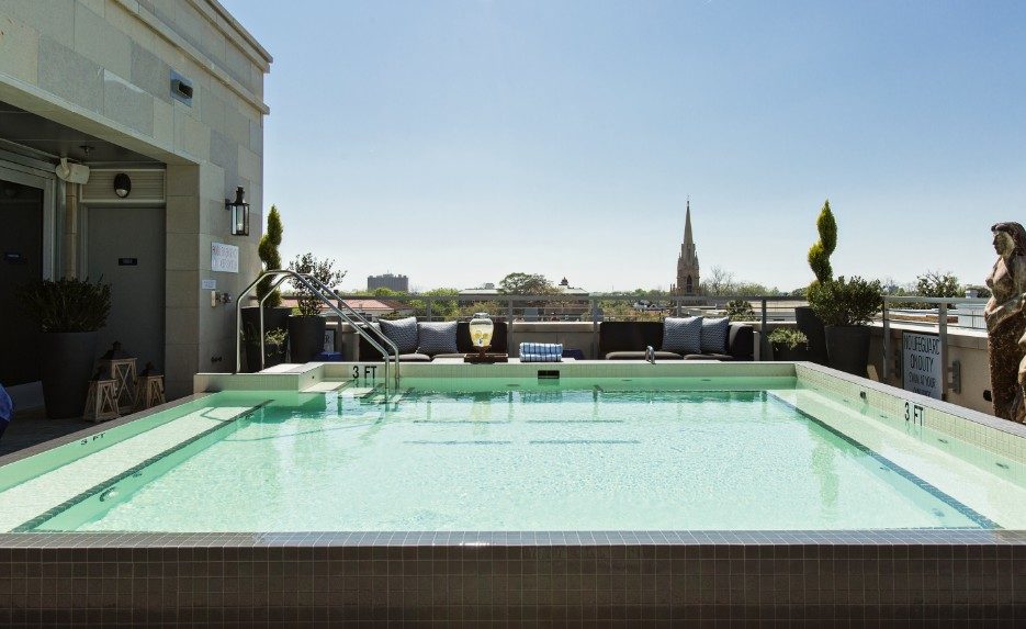 Rooftop Hotel Pool Charleston