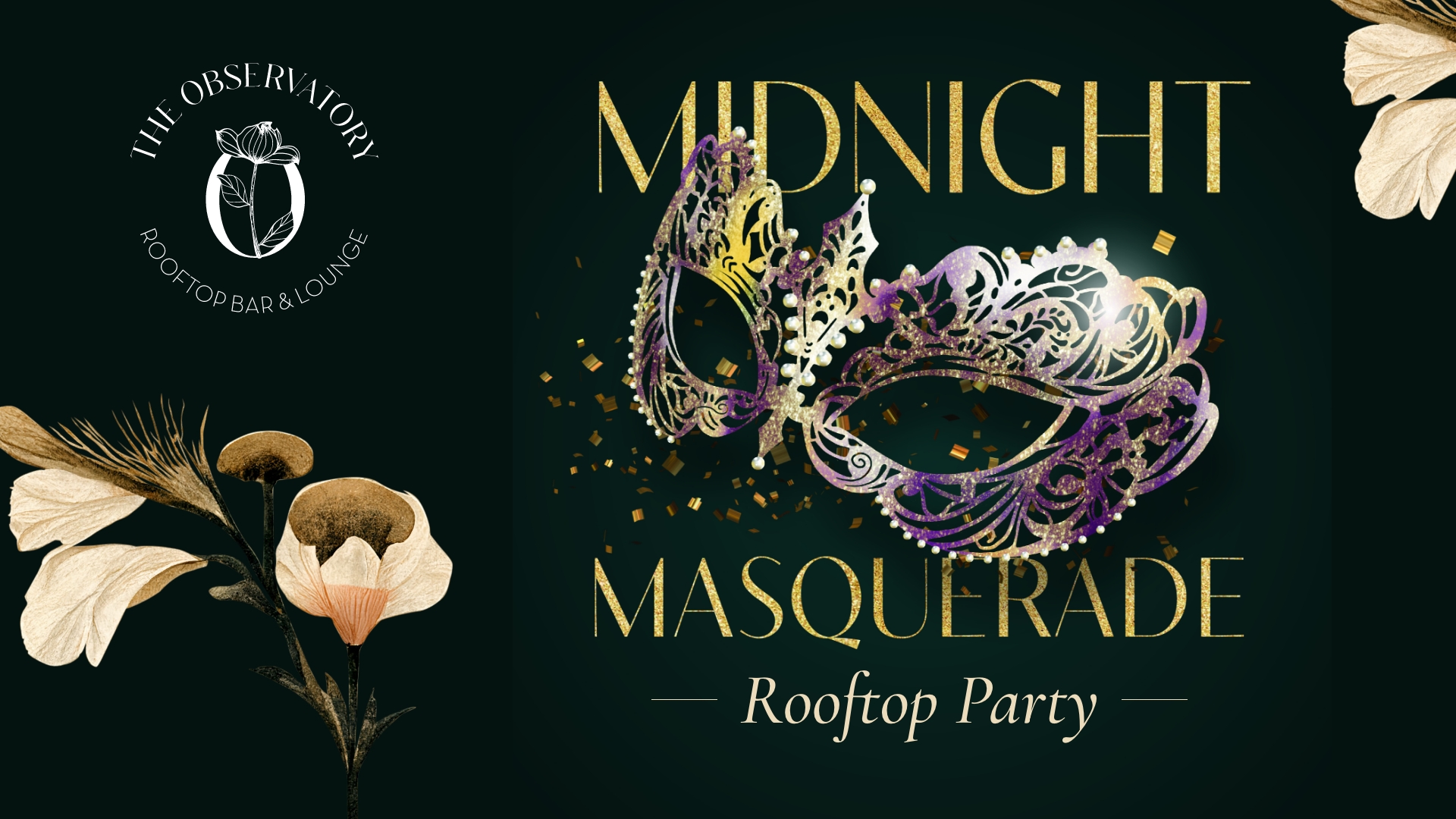 Read more about the article Midnight Masquerade Rooftop Party