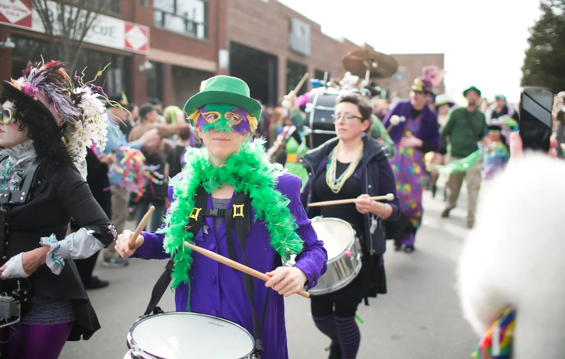 Asheville Mardi Gras Parade and Queen's Ball The Restoration Hotel