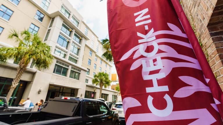 College of Charleston move-in weekend