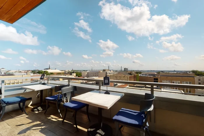 Charleston winter hotel deals – The Restoration rooftop